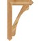 Ekena Millwork Legacy Arts & Crafts Rough Sawn Bracket, Western Red Cedar, 4"W x 22"D x 34"H BKT04X22X34LEC03RWR - alternate 3
